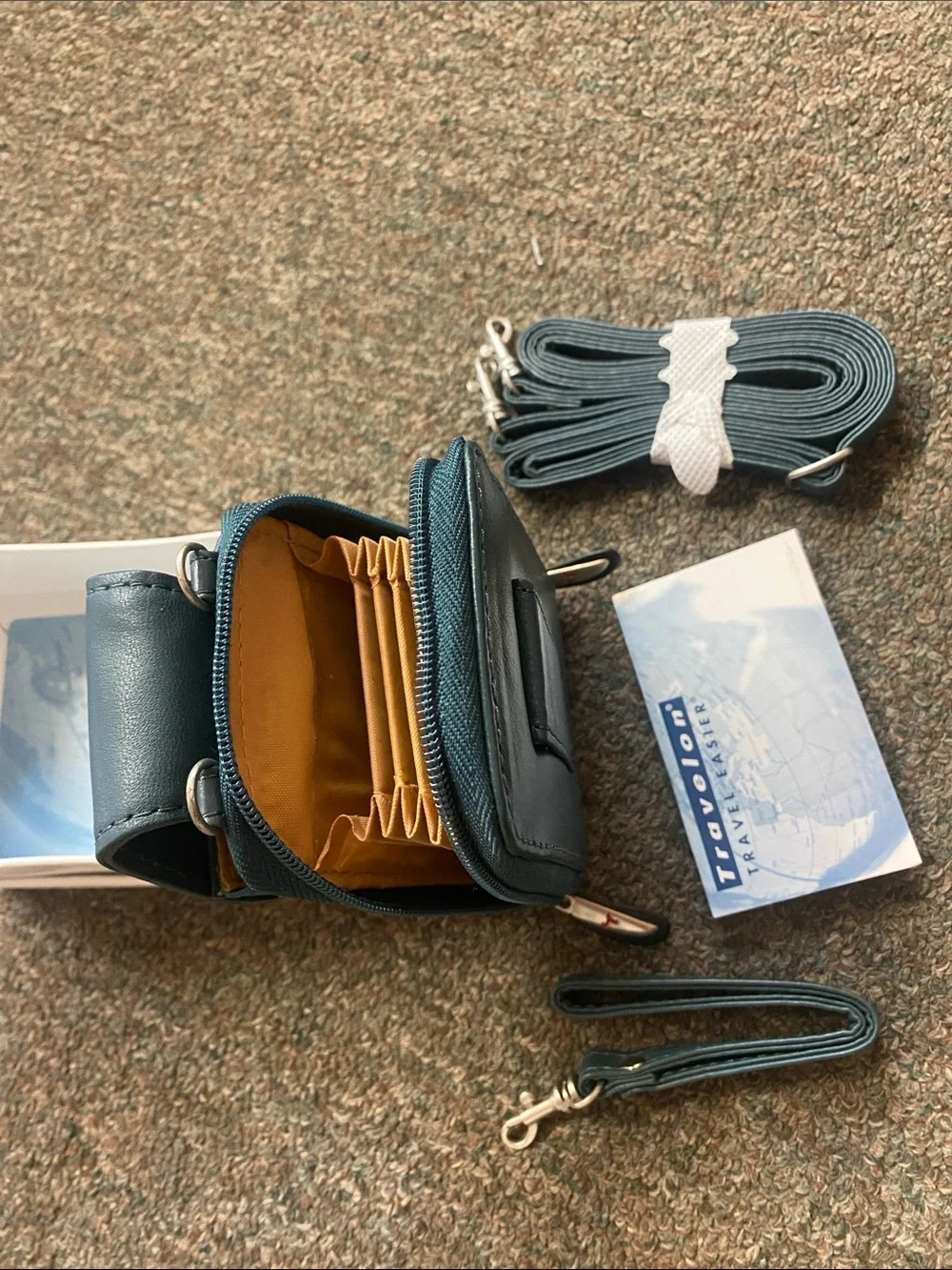Travelon compact leather